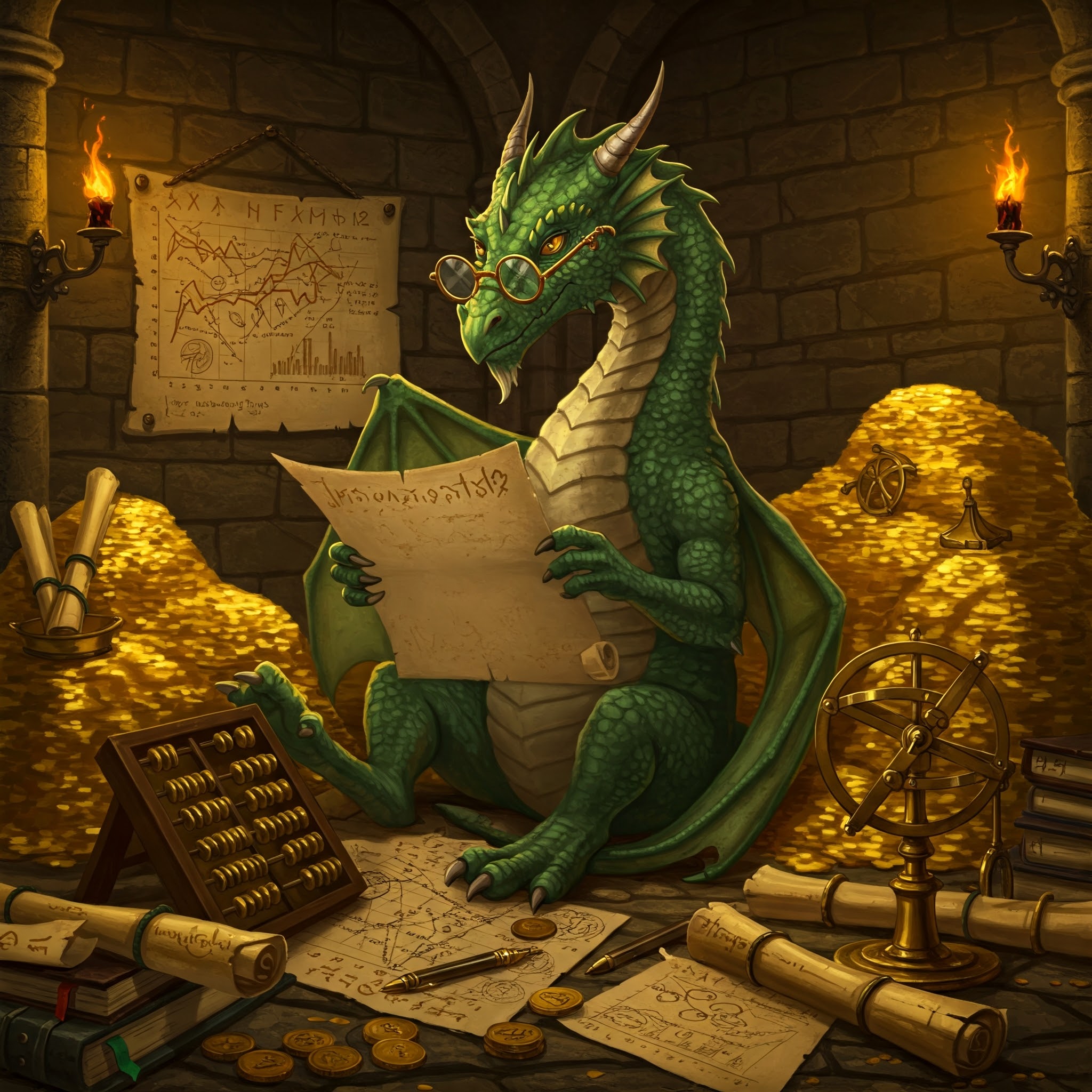 Dragon with advanced tactics